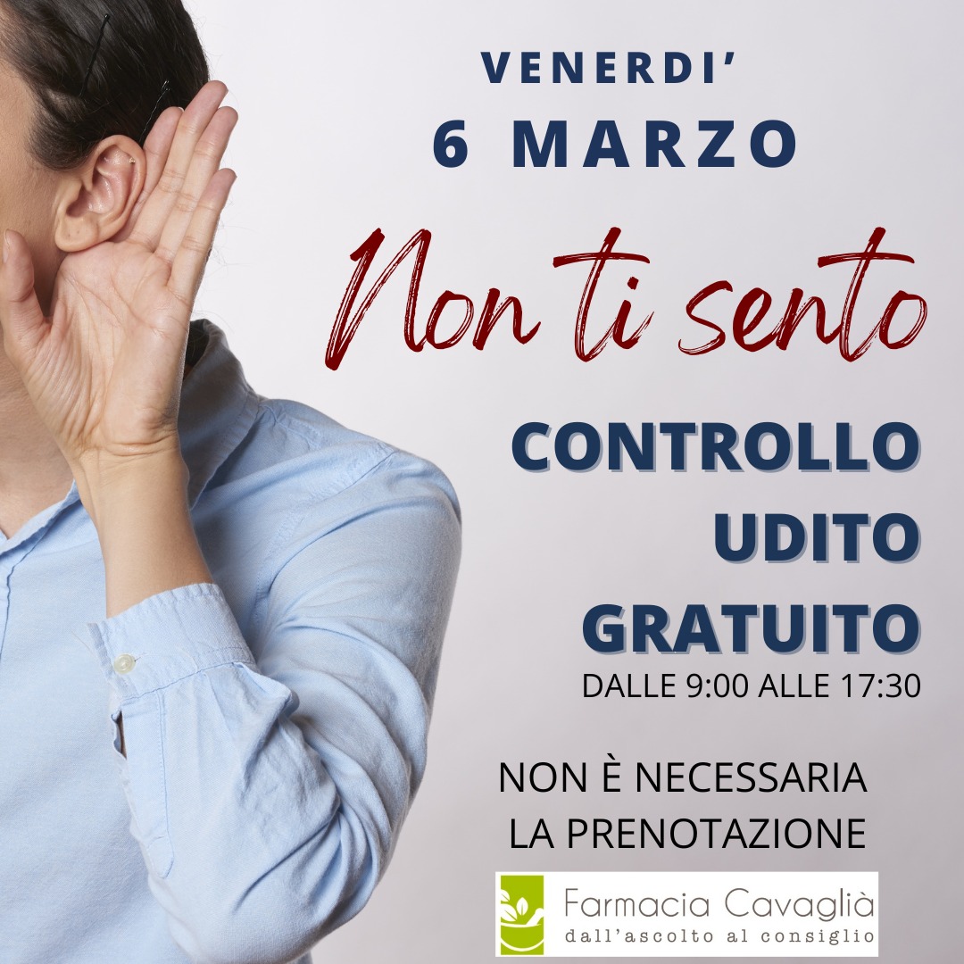 esame udito 06 03 2026